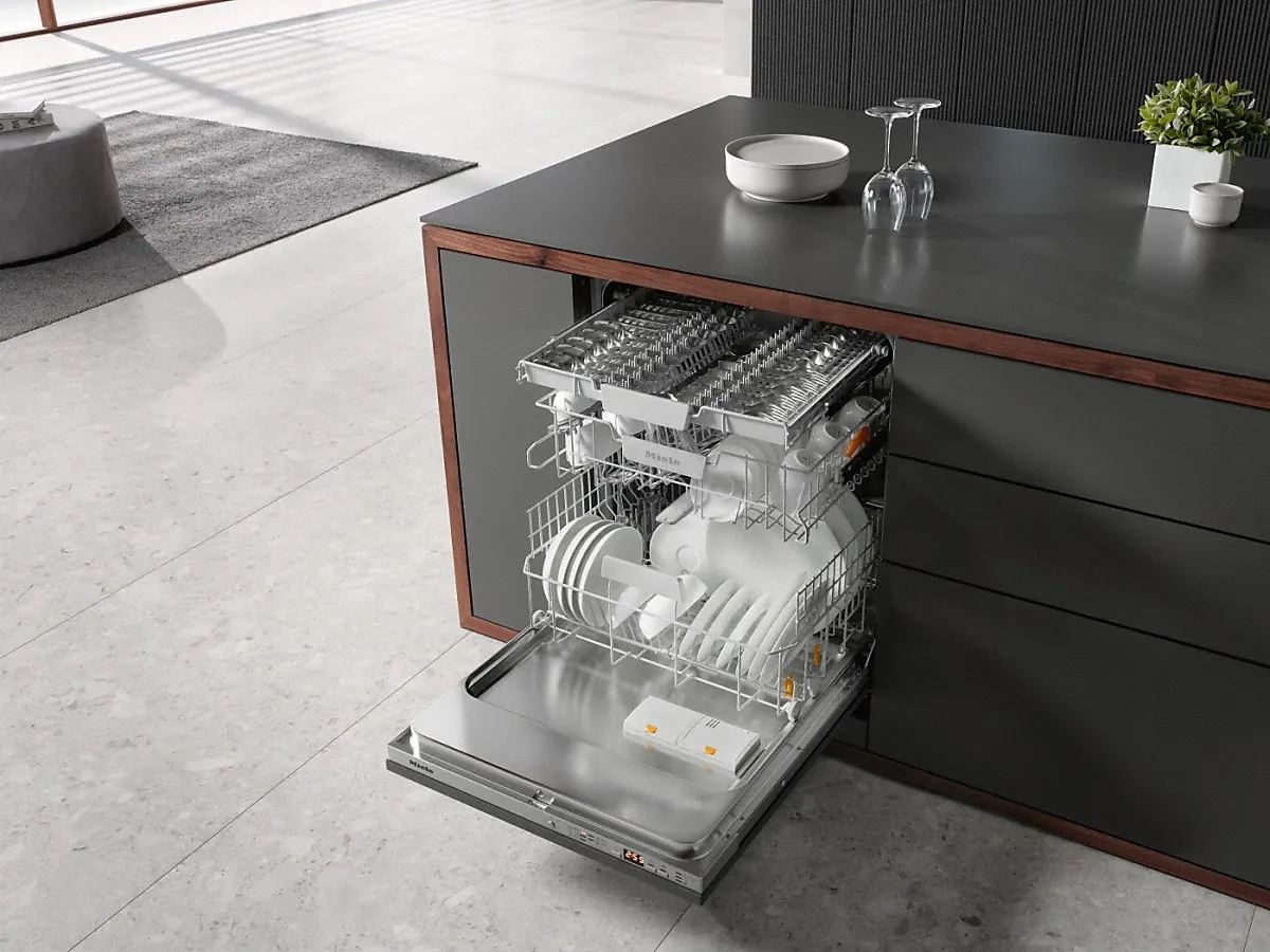 Miele מדיח כלים אינטגרלי מלא 60 ס''מ 6 ליטר QuickPowerWash תוצרת Miele דגם G 5050 SCVi Active — תמונה 4
