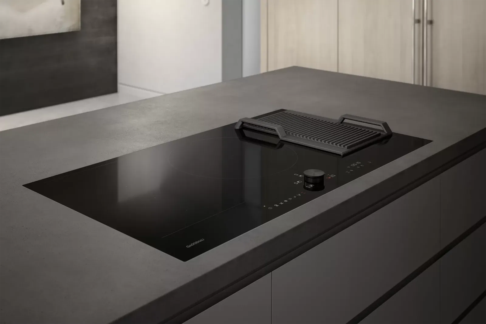 GAGGENAU כיריים אינדוקציה 90 ס"מ Flex מסגרת נירוסטה סדרה 200 תוצרת GAGGENAU דגם CI292112 — תמונה 7