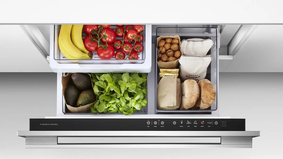 Fisher & Paykel מגירת קירור אינטגרלית 90 ס"מ 5 מצבים סדרה 9 תוצרת FISHER&PAYKEL דגם RB9064S1 — תמונה 15