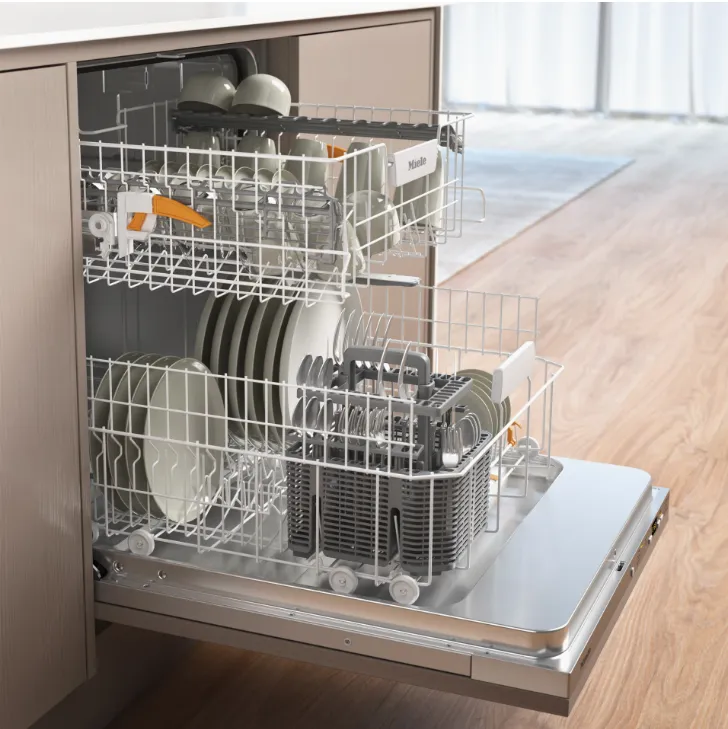 Miele מדיח כלים אינטגרלי מלא 60 ס''מ 6 ליטר פתיחה אוטומטית QuickPowerWash תוצרת Miele דגם G 5651 Vi Active — תמונה 3