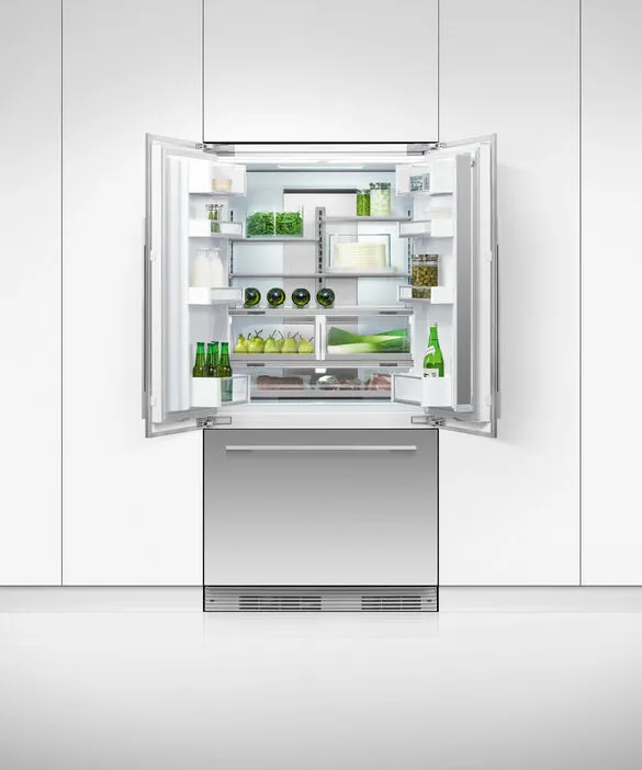Fisher & Paykel מקרר אינטגרלי מקפיא תחתון 3 דלתות 90 ס"מ סדרה 7 יצרן קרח תוצרת FISHER&PAYKEL דגם RS90AU3 — תמונה 13
