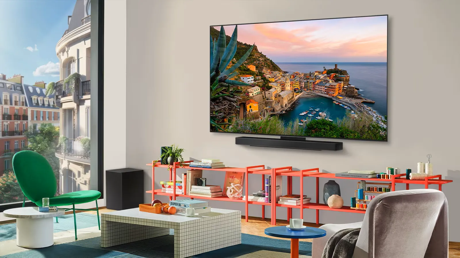 LG טלוויזיה 55" 4K OLED 144Hz evo alpha 9 Gen8 AI C5 webOS25 מבית LG דגם OLED55C56LA — תמונה 4