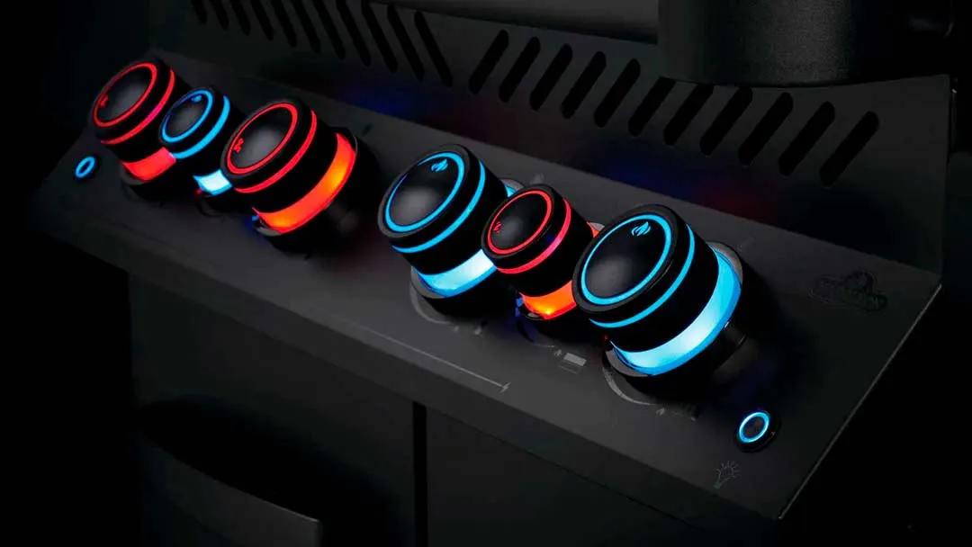 Napoleon גריל גז 4 מבערים עם כירת צד Sizzle Zone ומבער אחורי Infra-Red גימור שחור מט מבית Napoleon דגם PHANTOM PRESTIGE® 500 RSIB — תמונה 4