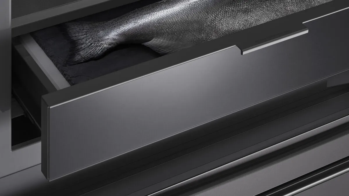 Fisher & Paykel מקרר אינטגרלי מקפיא תחתון 91 ס"מ Column סדרה 11 יצרן מים וקרח פנימי ציר ימין תוצרת FISHER&PAYKEL דגם RS9121WRUVE1 — תמונה 6