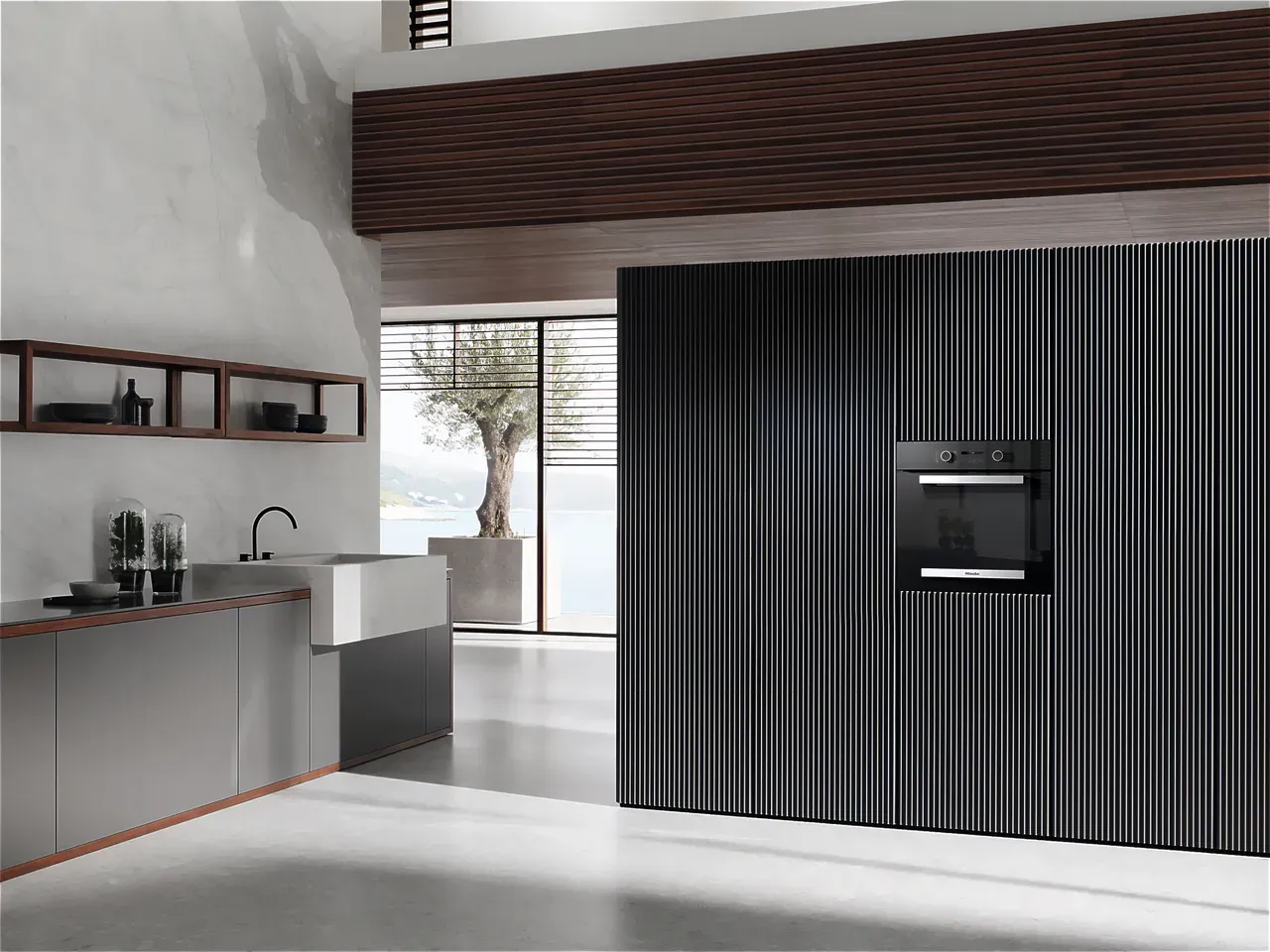 Miele תנור בנוי 60 ס"מ 76 ליטר חיבור WI-FI גימור שחור משולב נירוסטה  תוצרת Miele דגם H 2467 B ACTIVE — תמונה 7