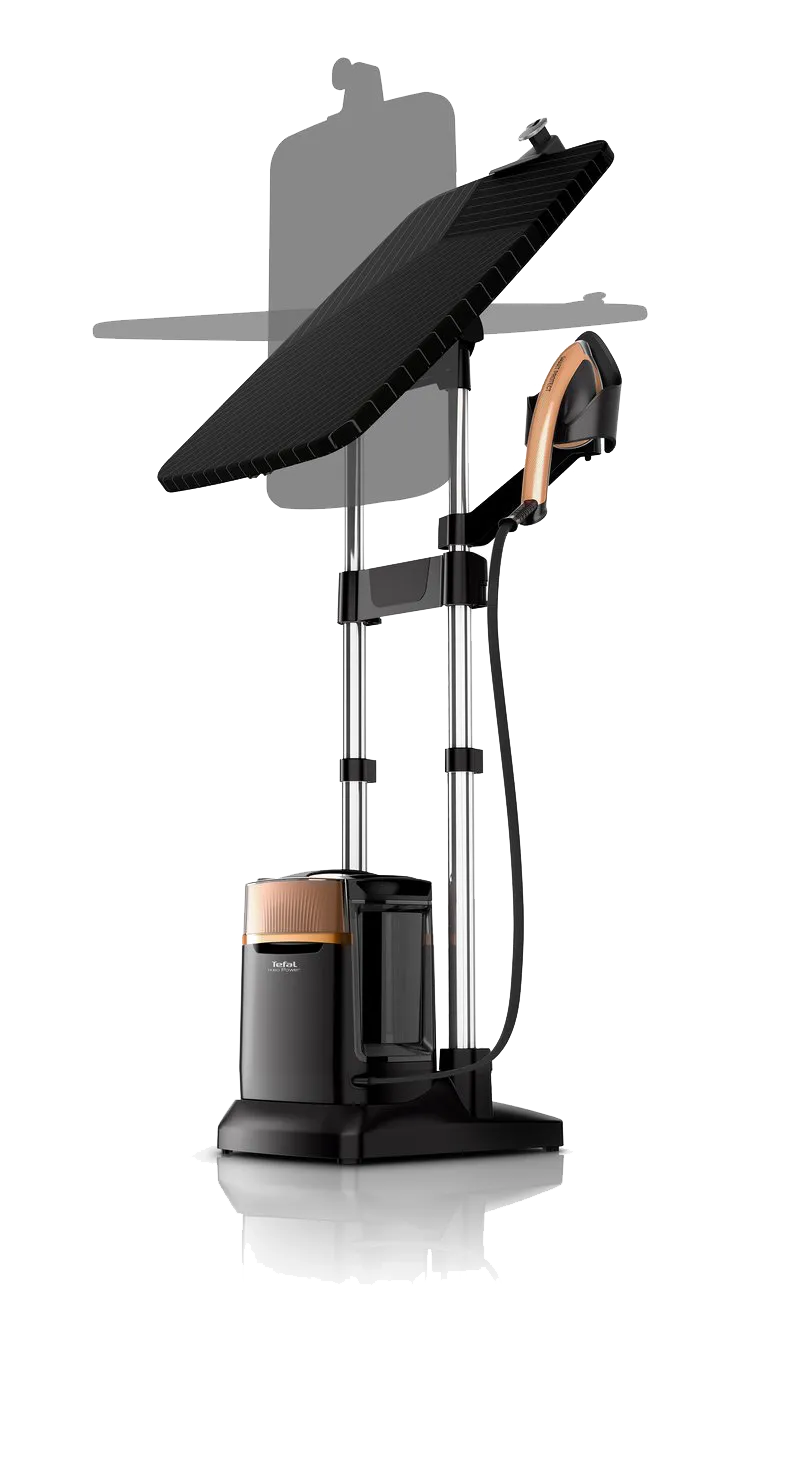 Tefal מגהץ קיטור עוצמתי בשילוב קרש גיהוץ מובנה 3 ב 1 מסדרת IXEO POWER בגימור ברונזה יוקרתי מבית TEFAL דגם : QT2020 — תמונה 3