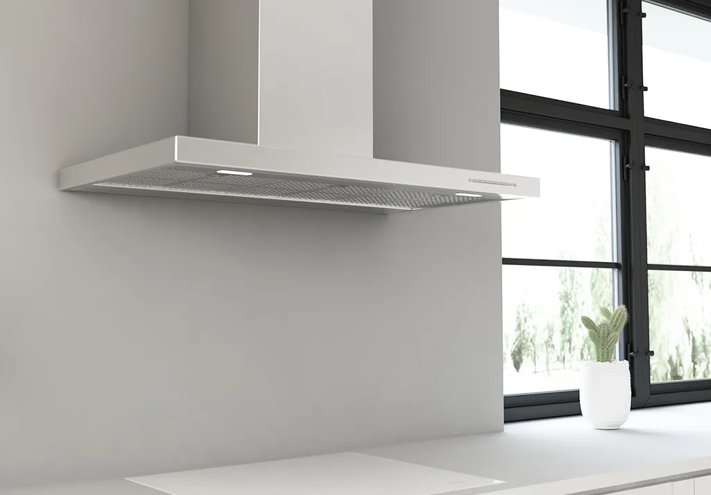 FRECAN קולט אדים צמוד קיר 120 ס"מ נירוסטה תוצרת FRECAN דגם Fine Wall 1200 — תמונה 7