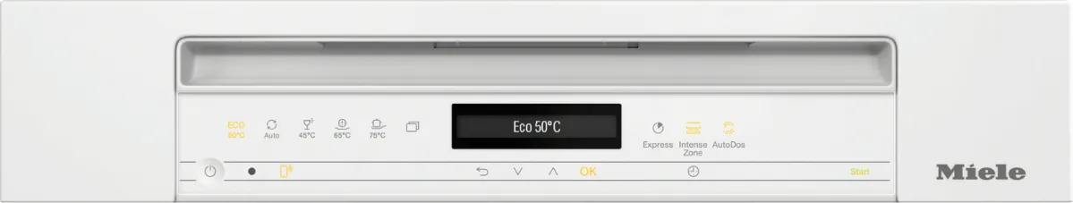 Miele מדיח כלים עצמאי 60 ס"מ לבן 6 ליטר מים מגירת סכום תוצרת Miele דגם G 7310 SC AutoDos — תמונה 4