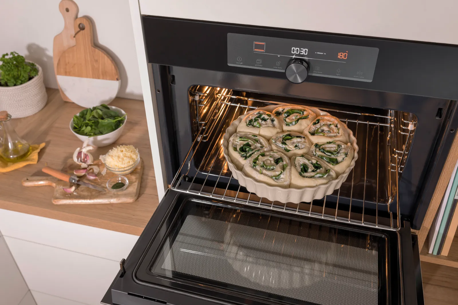 Gorenje תנור בנוי משולב מיקרוגל 45 ס''מ 50 ליטר ניקוי באדים AirFry+ גימור שחור מלא תוצרת Gorenje דגם BCM4547A10BG — תמונה 19