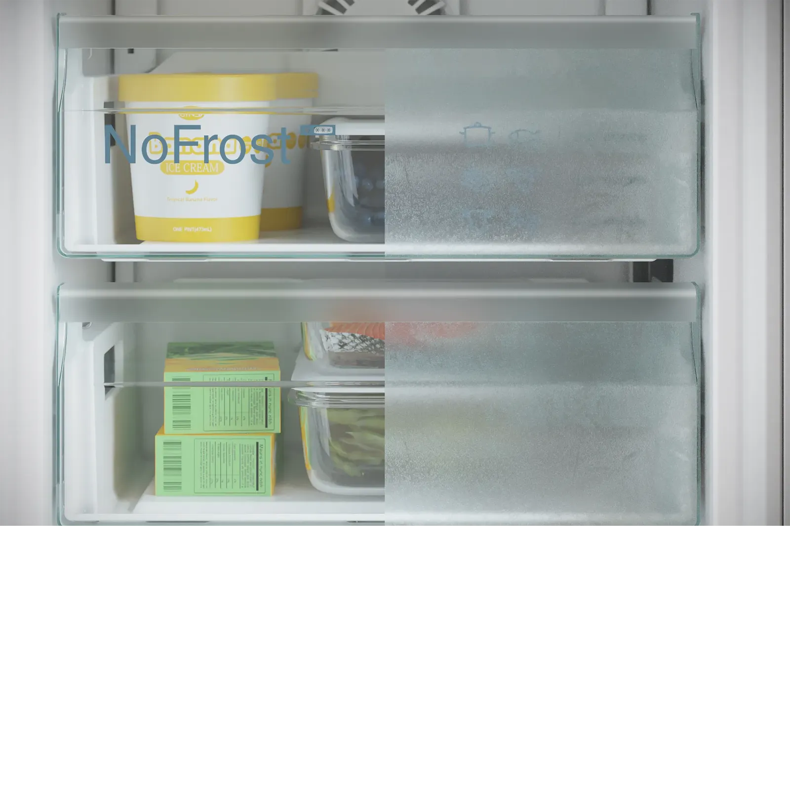 Siemens מקרר 4 דלתות 90.5 ס"מ Home Connect גימור נירוסטה שחורה תוצרת Siemens דגם KF96NAXEA — תמונה 7