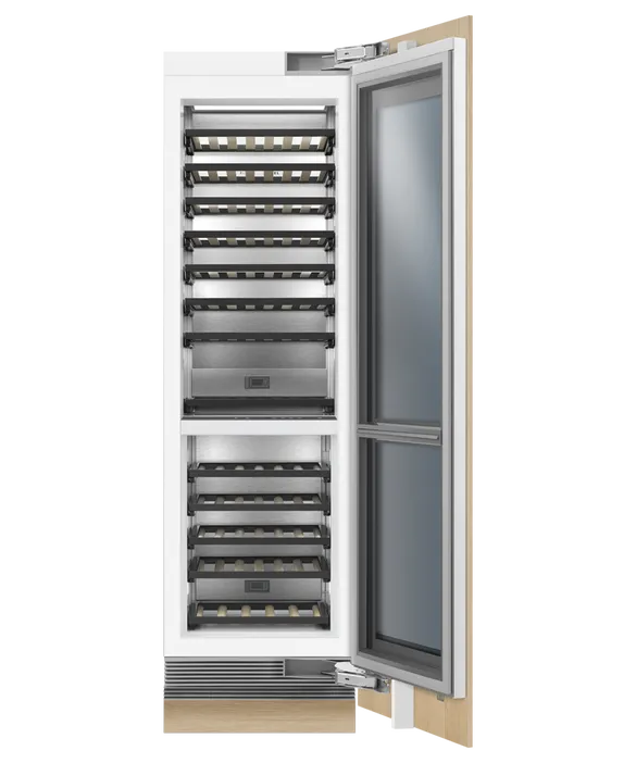 Fisher & Paykel מקרר יין אינטגרלי 61 ס"מ 91 בקבוקים  Column סדרה 11 Dual Zone תוצרת FISHER&PAYKEL דגם RS6121VR2K1 — תמונה 2