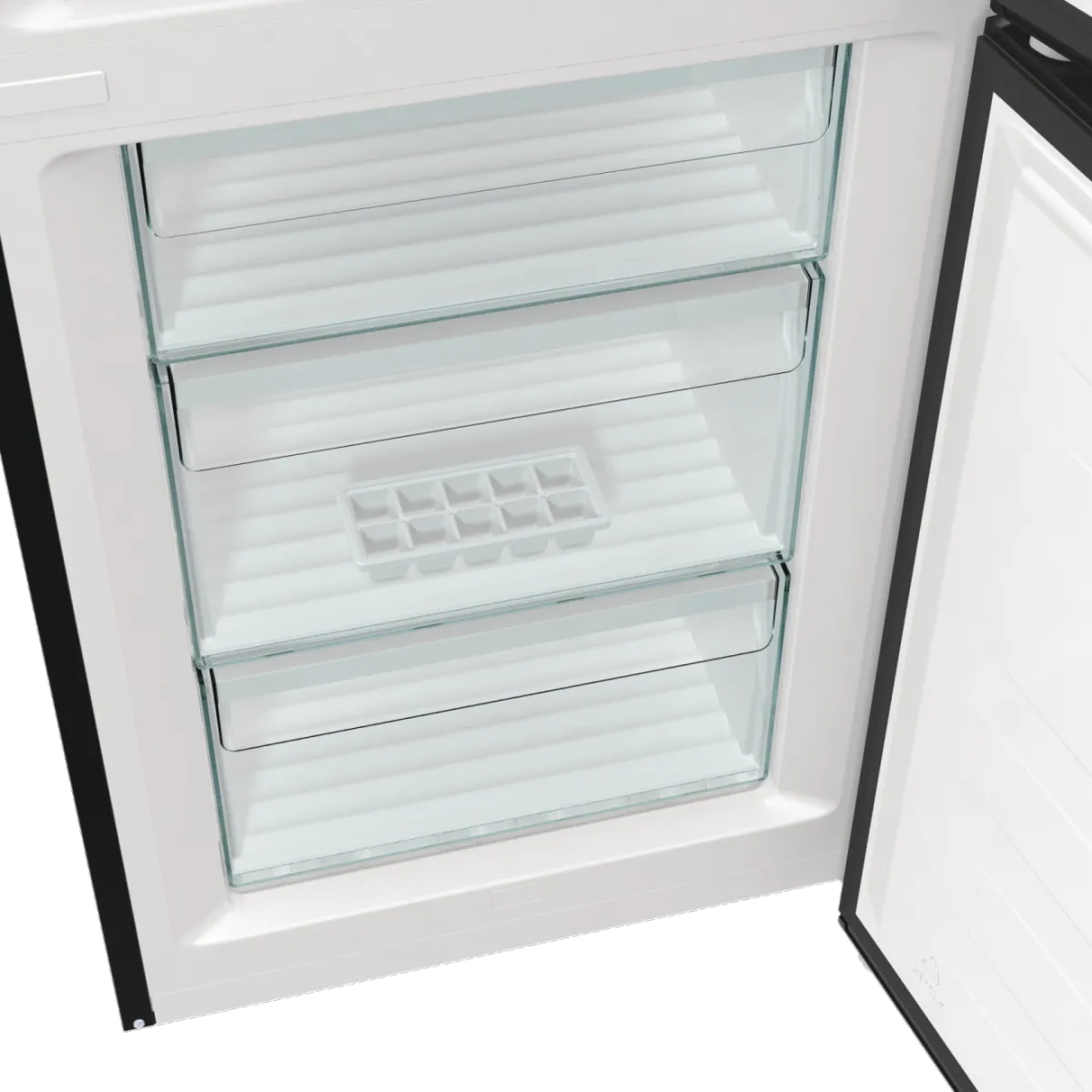 Gorenje מקרר 120 ס"מ מקפיא תחתון גמיש 2 מטר גובה 722 ליטר מנוע אינוורטר נירוסטה שחורה תוצרת Gorenje דגם NRC6204SBXL4 — תמונה 16