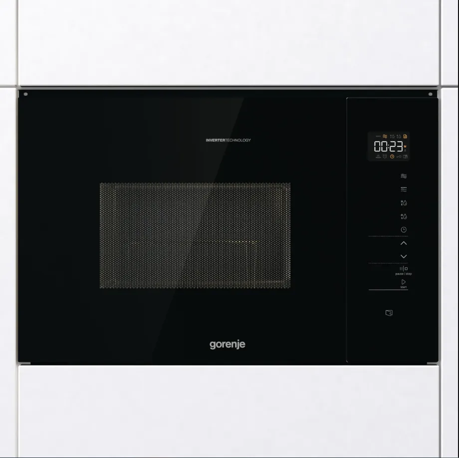 Gorenje מיקרוגל בנוי משולב גריל 38 ס"מ 25 ליטר גימור Total black תוצרת Gorenje דגם BMI251SG3BG — תמונה 5