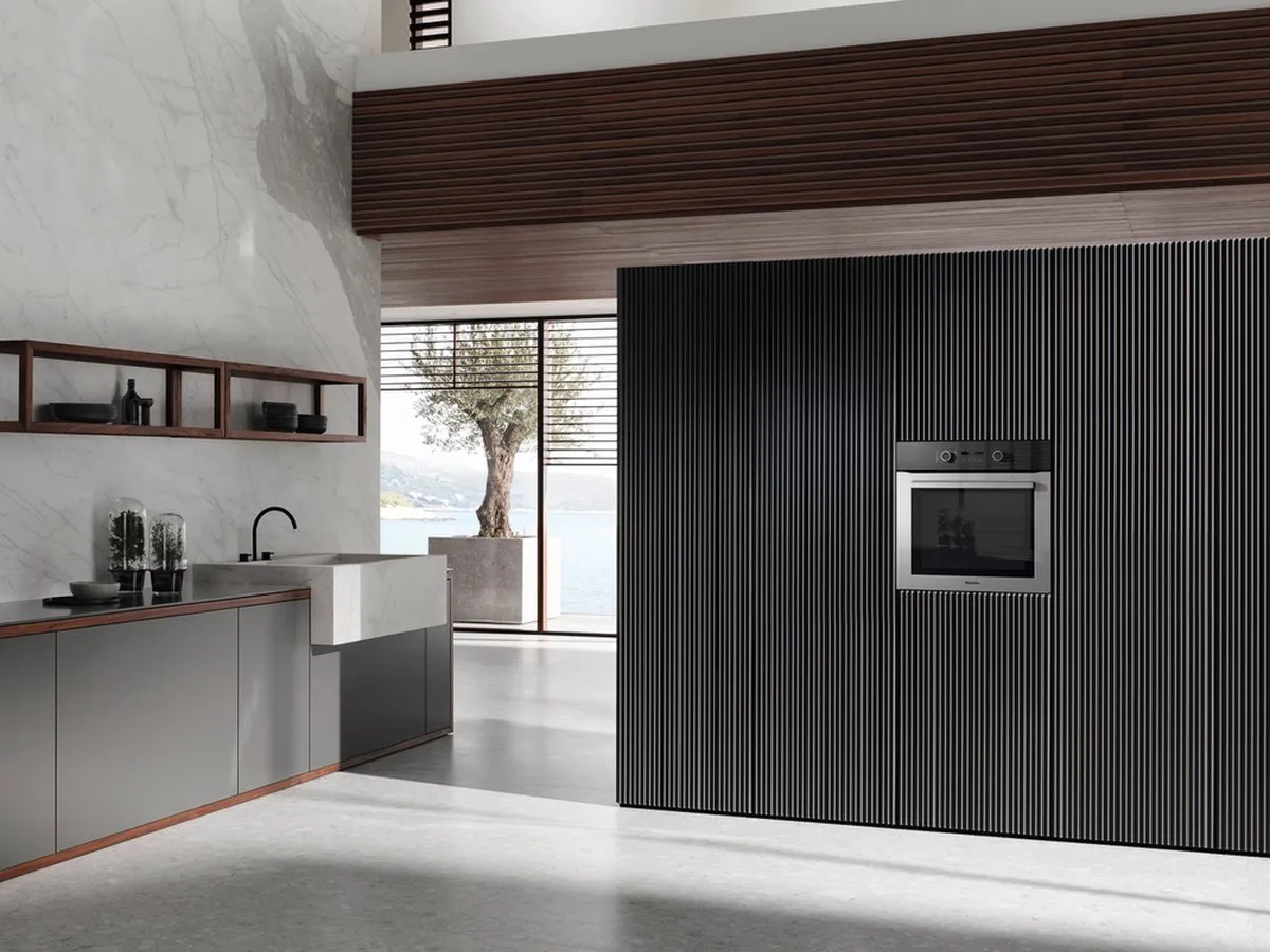 Miele תנור בנוי פירוליטי 60 ס"מ 76 ליטר סגירה ופתיחה שקטה חיבור WI-FI גימור נירוסטה תוצרת Miele דגם H 2761 BP CLST — תמונה 5