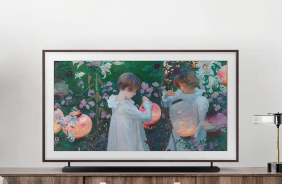 טלוויזיה QLED The Frame ''43 Supreme UHD Dimming 4K מסגרת ניתנת להתאמה תוצרת Samsung דגם QE43LS03B