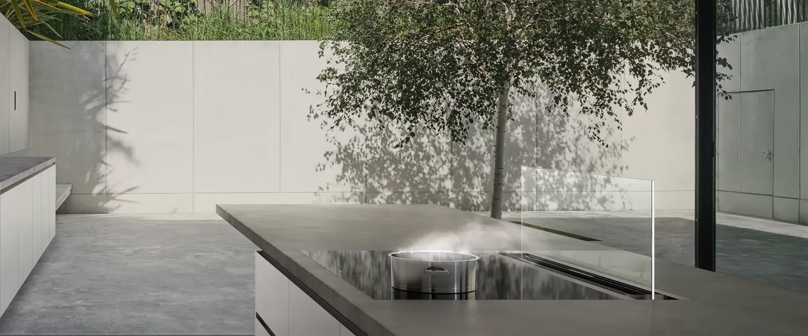GAGGENAU כיריים אינדוקציה 80 ס"מ 5 מוקדים Flex התקנה שטוחה סדרה 200 תוצרת GAGGENAU דגם CI283103 — תמונה 2