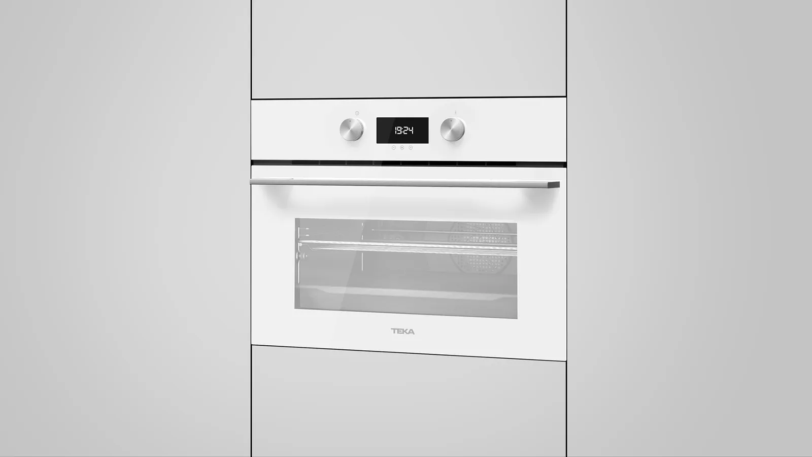 Teka מיקרוגל משולב גריל 45 ס"מ זכוכית לבנה סדרת Urban תוצרת TEKA דגם MLC 8440 W — תמונה 7