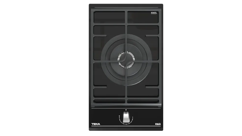 Teka כיריים גז 30 ס"מ מבער ווק בודד 4 KW זכוכית שחורה TEKA דגם GZC 31330 — תמונה 6