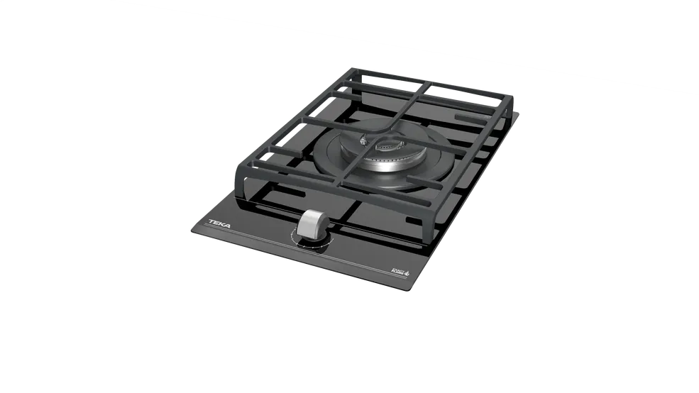 Teka כיריים גז 30 ס"מ מבער ווק בודד 4 KW זכוכית שחורה TEKA דגם GZC 31330 — תמונה 8