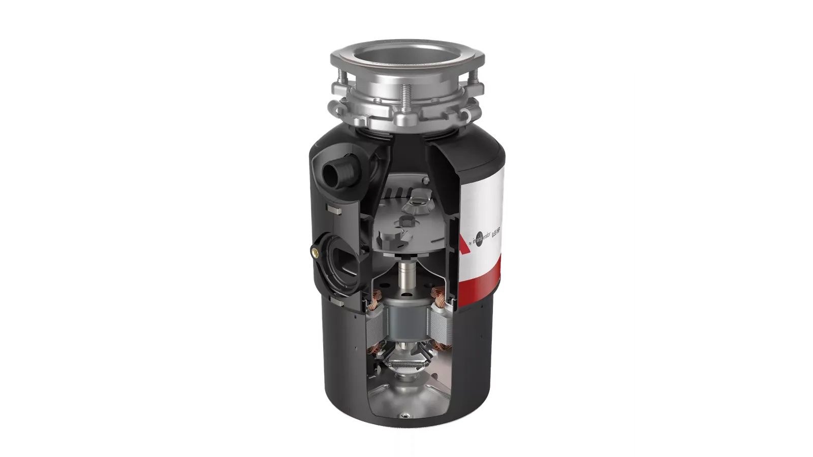 Teka טוחן אשפה 0.75 כ"ס מנוע אינדוקציה תוצרת TEKA דגם TR 750 — תמונה 2