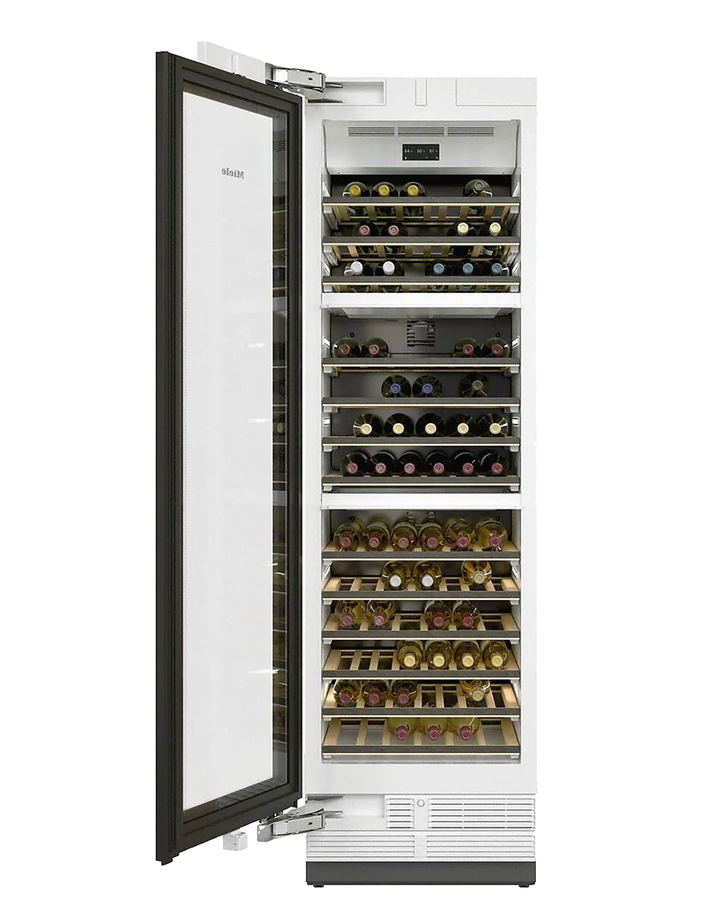 Miele מקרר יין אינטגרלי 60 ס"מ דלת Push2open סדרת MasterCool תוצרת Miele דגם KWT 2611 Vi — תמונה 3