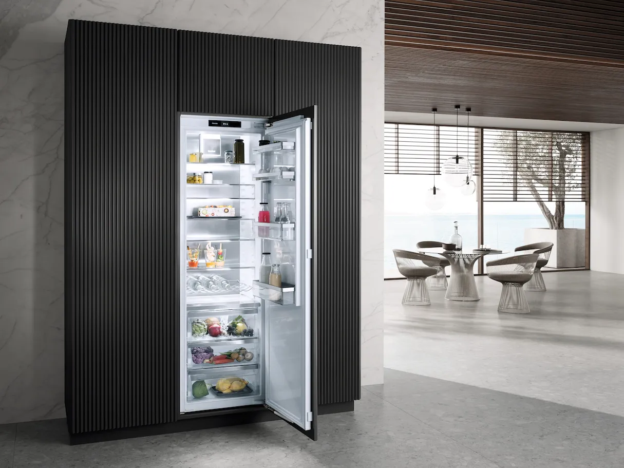 Miele מקרר אינטגרלי 60 ס''מ 325 ליטר ללא מקפיא FlexiLight2.0 PerfectFresh Active תוצרת Miele דגם K 7777 B — תמונה 12