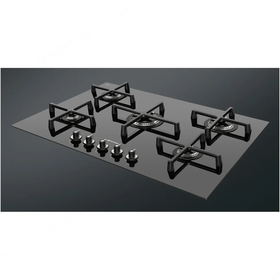 SMEG כיריים גז 70/70 ס"מ, שחור,מסדרת Linea תוצרת SMEG דגם PV175CN — תמונה 3