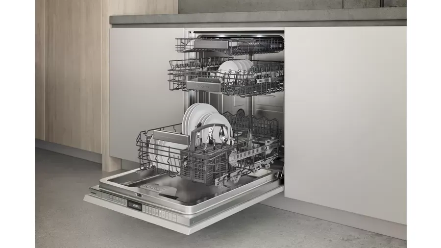 GAGGENAU מדיח כלים אינטגרלי מלא 60 ס"מ גובה נישה 86.5 ס"מ ייבוש זיאוליט תאורת פנים Push-to-Open תוצרת GAGGENAU דגם DF271101F — תמונה 6