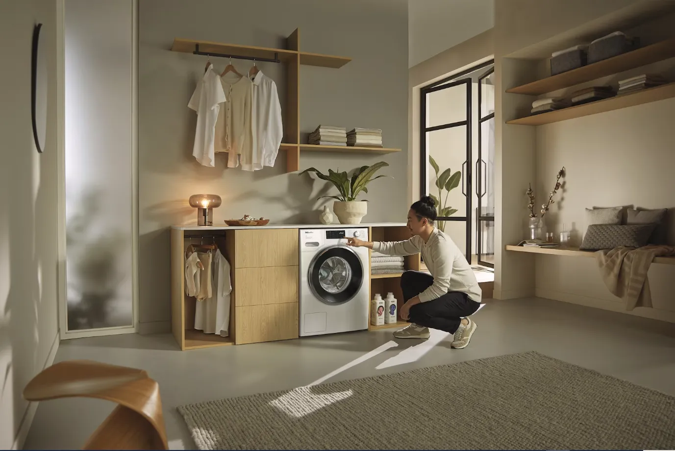 Miele מכונת כביסה פתח חזית 9 ק"ג 1400 סל"ד QuickPowerWash תוצרת Miele דגם WWD 380 WCS — תמונה 14