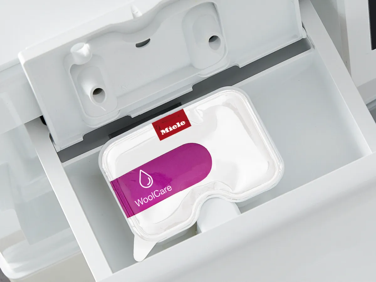 Miele מכונת כביסה פתח חזית 9 ק"ג 1400 סל"ד CapDosing תוצרת Miele דגם WWD 164 WCS — תמונה 8