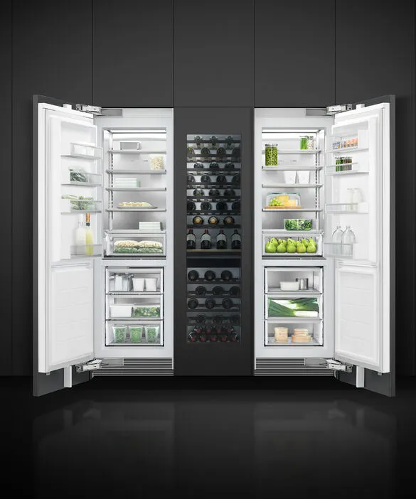 Fisher & Paykel מקפיא אינטגרלי 61 ס"מ Column סדרה 11 יצרן קרח פנימי ציר שמאל תוצרת FISHER&PAYKEL דגם RS6121FLJK2 — תמונה 5