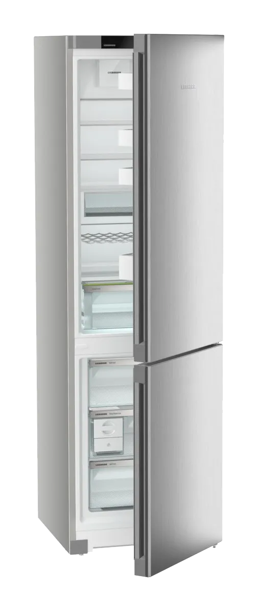 Liebherr מקרר 60 ס"מ 2 מטר גובה מקפיא תחתון 360 ליטר NoFrost כסוף מוברש תוצרת LIEBHERR דגם CNSFD 5723 — תמונה 6