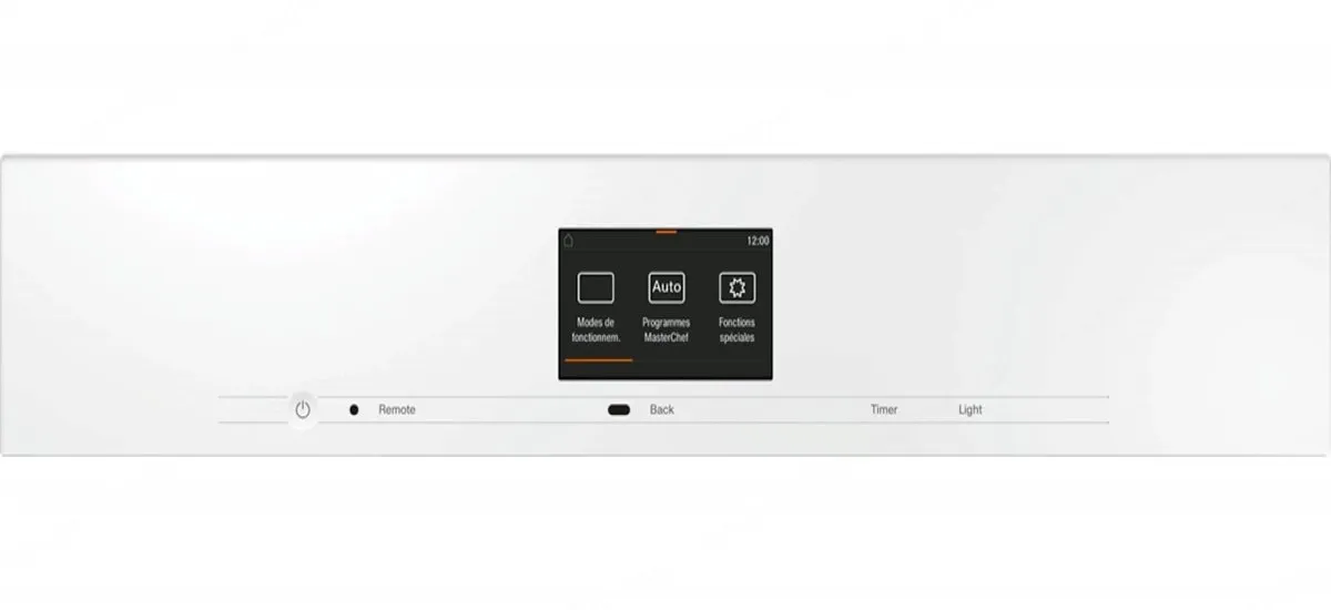 Miele תנור שף פירוליטי 60 ס"מ 76 ליטר אפייה עם לחות M-Touch תוצרת Miele דגם H 7660 BP Brilliant white — תמונה 2