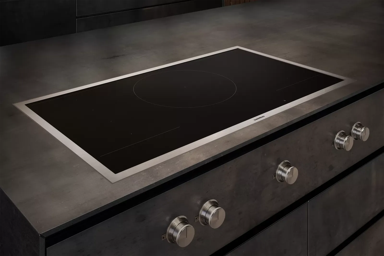 GAGGENAU כיריים אינדוקציה 90 ס"מ Flex התקנה שטוחה מתגים קדמיים סדרה 400 תוצרת GAGGENAU דגם VI492103 — תמונה 6