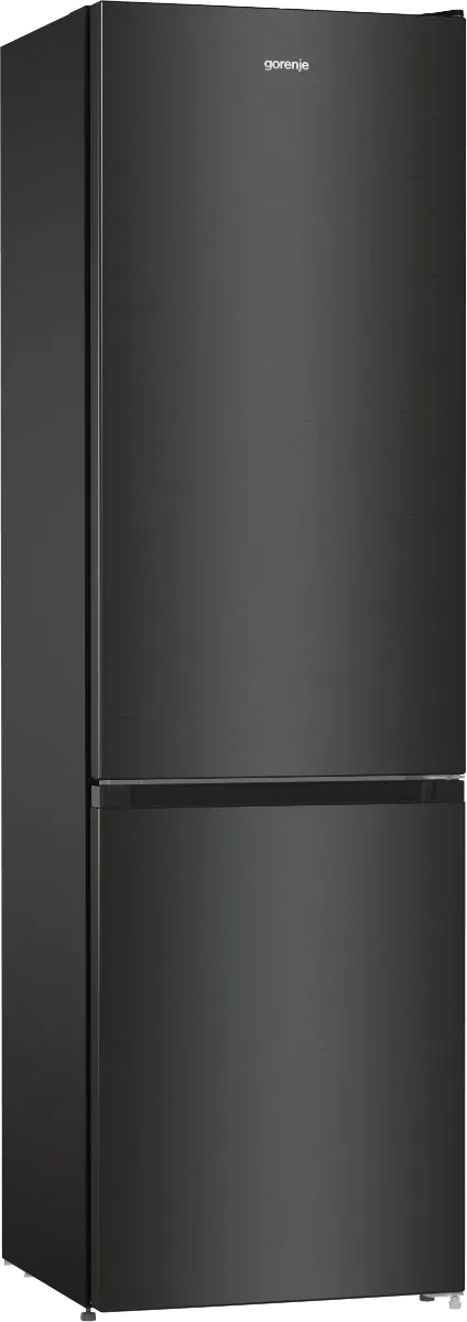 Gorenje מקרר מקפיא תחתון קו ארון רוחב 120 ס"מ 2 מטר גובה נירוסטה שחורה תוצרת Gorenje דגם NRK6202EBXL4 — תמונה 5