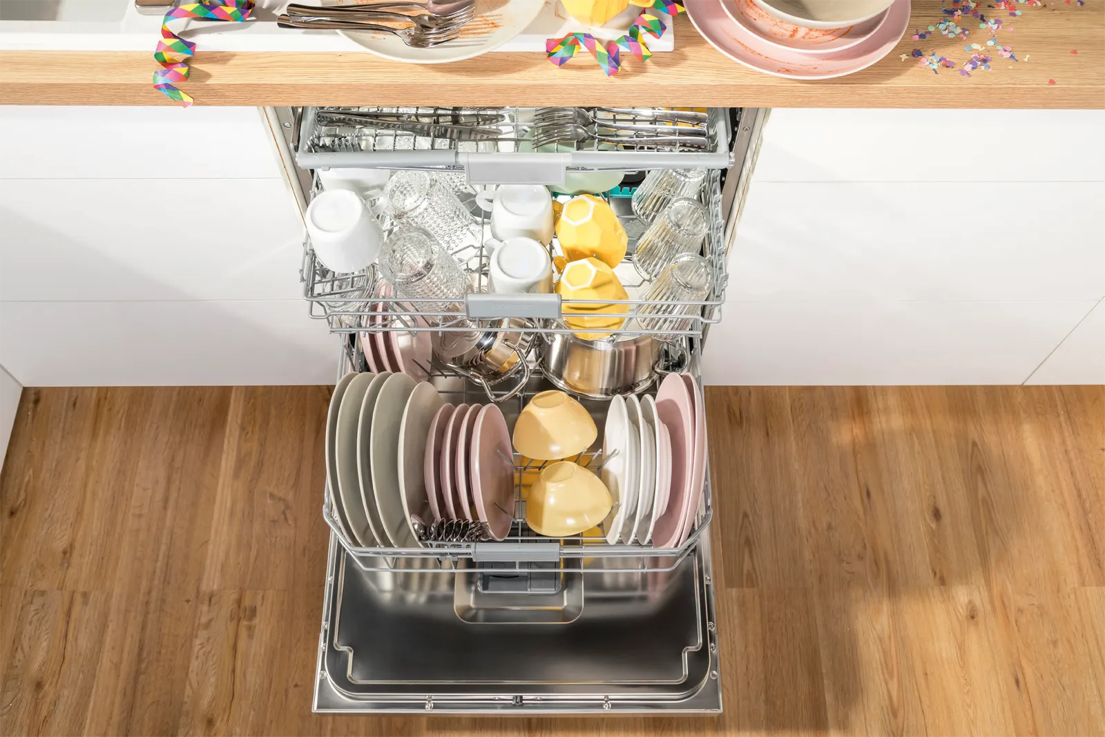 Gorenje מדיח כלים אינטגרלי מלא 60 ס"מ Inverter פתיחה אוטומטית 16 מערכות כלים SmartDosing תוצרת Gorenje דגם GV693C60UVAD — תמונה 13