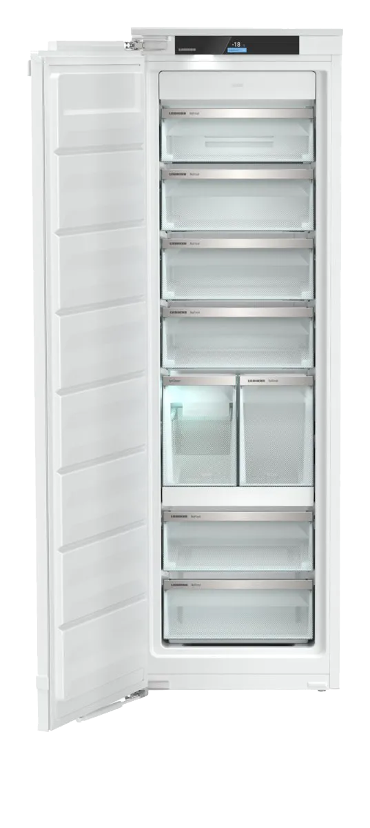 Liebherr מקפיא אינטגרלי 60 ס"מ 8 מגירות AutoDoor  NoFrost טריקה שקטה IceMaker חיבור צנרת סדרת Peak תוצרת LIEBHERR דגם SIFNAe 5188-617 — תמונה 2