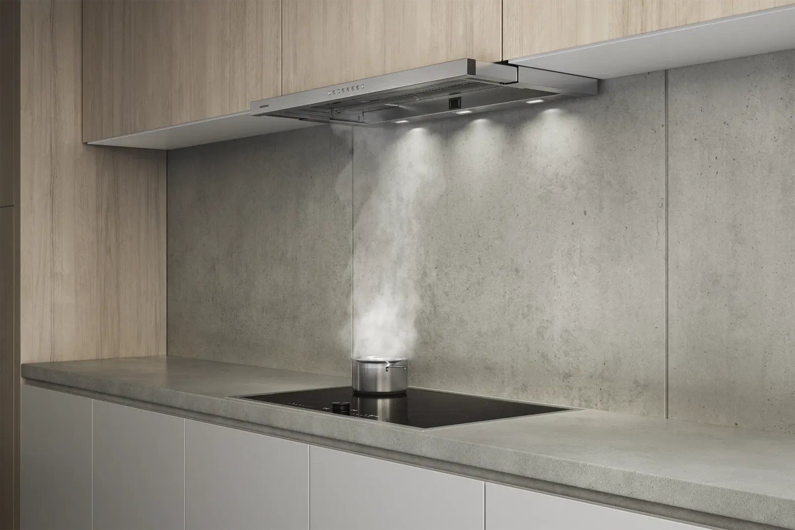 GAGGENAU כיריים אינדוקציה 70 ס"מ 4 מוקדים Flex התקנה שטוחה סדרה 200 תוצרת GAGGENAU דגם CI272103 — תמונה 2