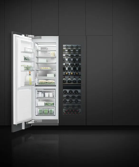 Fisher & Paykel מקפיא אינטגרלי 61 ס"מ Column סדרה 11 יצרן קרח פנימי ציר שמאל תוצרת FISHER&PAYKEL דגם RS6121FLJK2 — תמונה 16
