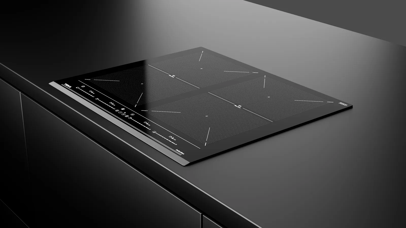 Teka כיריים אינדוקציה 60 ס"מ 4 מוקדים FLEX זכוכית SCHOTT CERAN תוצרת TEKA דגם IZF 64600 BK MSP — תמונה 2