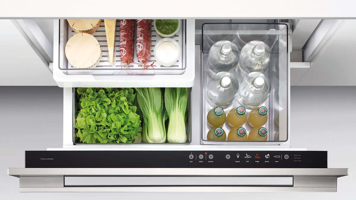 Fisher & Paykel מגירת קירור אינטגרלית 90 ס"מ 5 מצבים סדרה 9 תוצרת FISHER&PAYKEL דגם RB9064S1 — תמונה 16