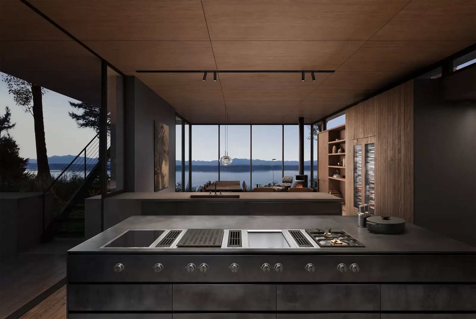 GAGGENAU קולט אדים אינטגרלי בשיש 15 ס"מ נירוסטה 3 מ"מ מתג קדמי סדרה 400 תוצרת GAGGENAU דגם VL414115 — תמונה 11