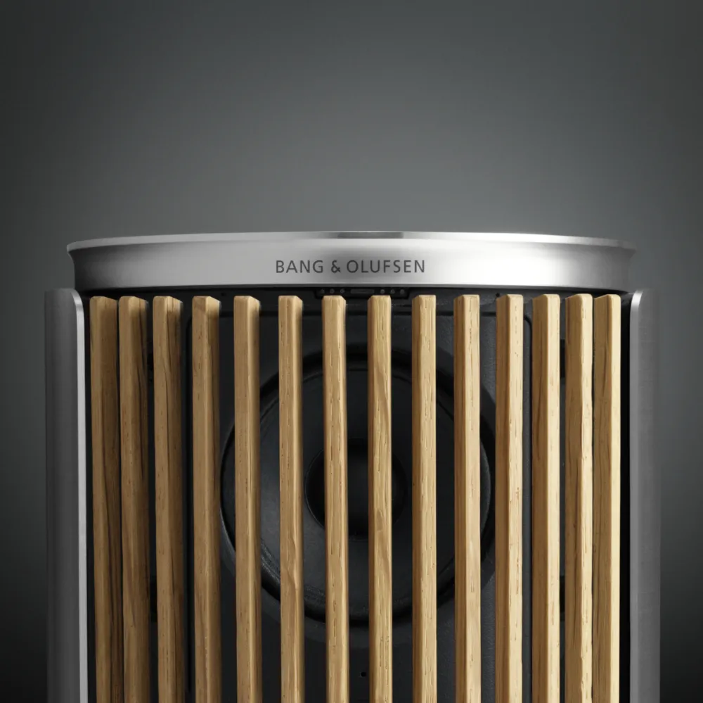 bang & olufsen מערכת סטריאו קומפקטית ועוצמתית גימור Silver & Oak תוצרת B&O דגם Beolab 8 — תמונה 15