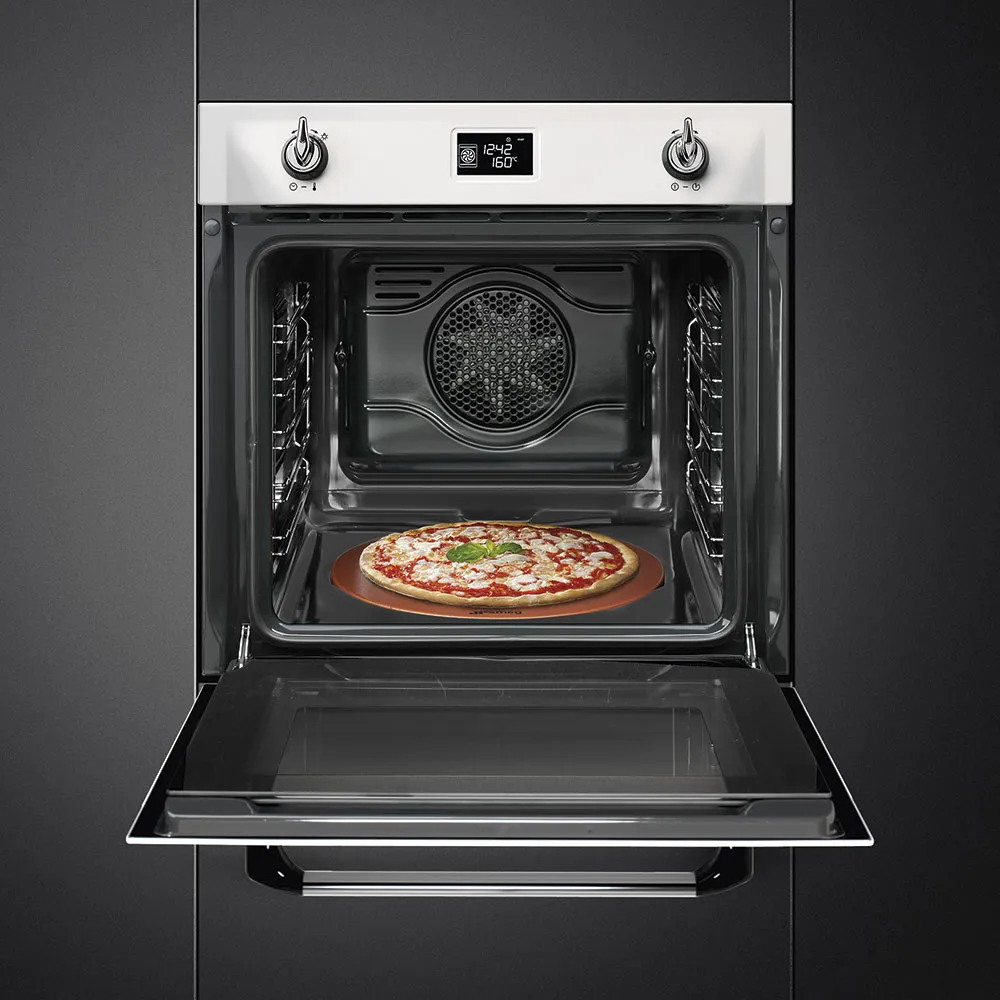 SMEG תנור פיצה מקצועי בנוי 60 ס"מ לבן סדרת Victoria תוצרת SMEG דגם SF6922BPZE1 — תמונה 3