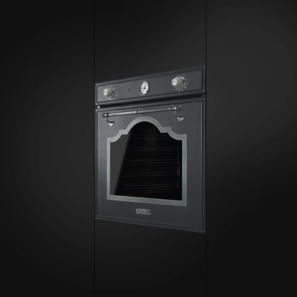 SMEG תנור פירוליטי שחור פחם 60 ס"מ מסדרת Cortina תוצרת SMEG דגם SFP750AX — תמונה 2