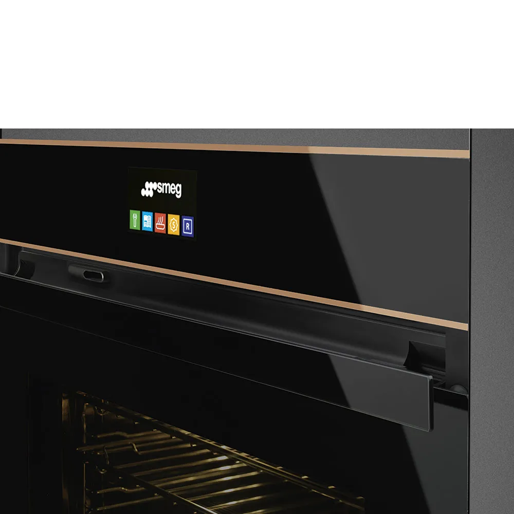 SMEG תנור פירוליטי 60 ס"מ ידית נשלפת מסדרת Dolce Stil Novo תוצרת SMEG דגם SFP6604PNRE — תמונה 10