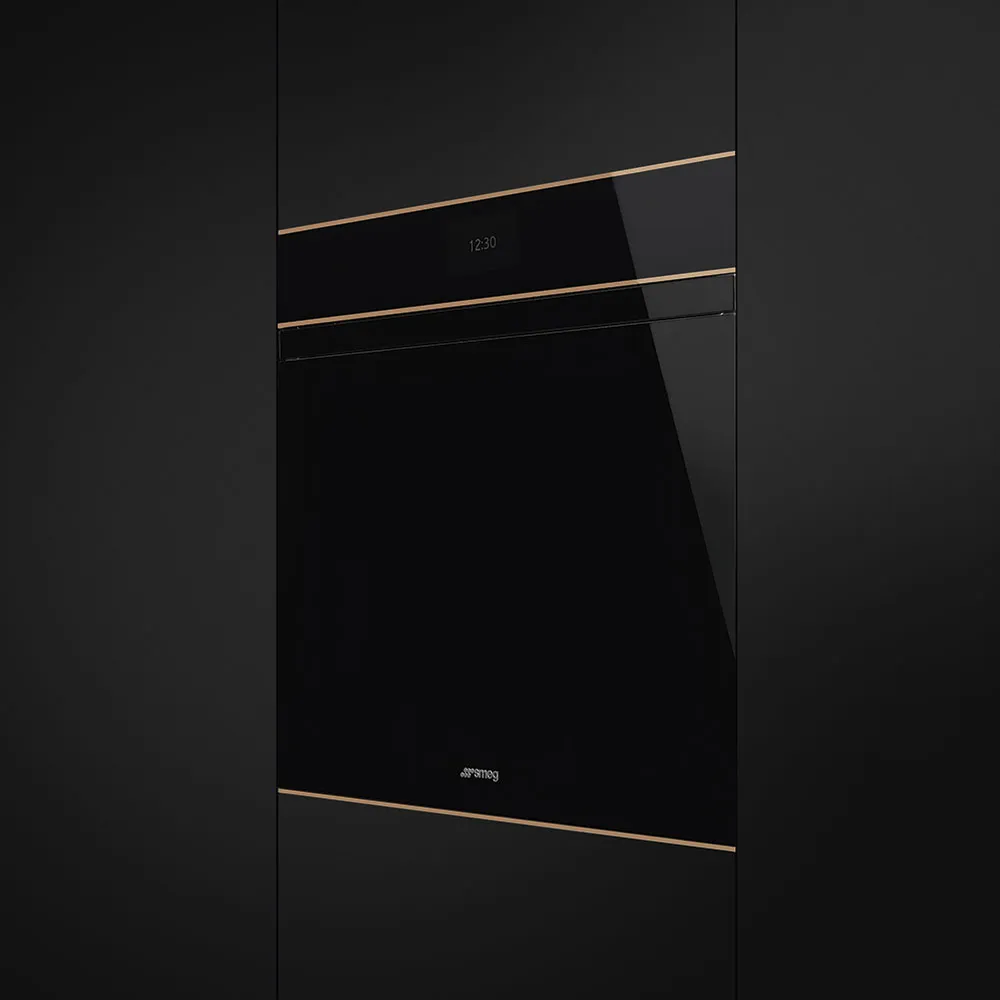 SMEG תנור פירוליטי 60 ס"מ ידית נשלפת מסדרת Dolce Stil Novo תוצרת SMEG דגם SFP6604PNRE — תמונה 6