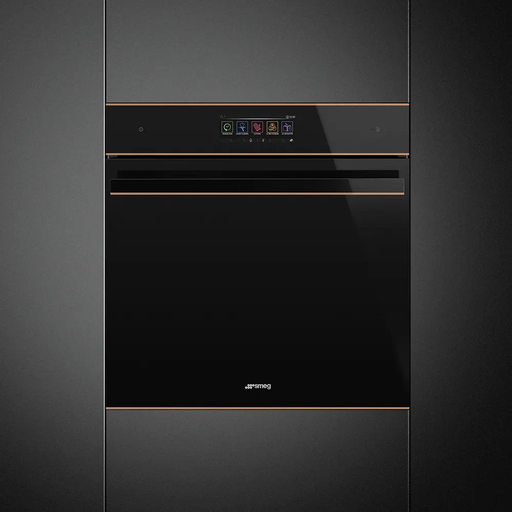 SMEG תנור פירוליטי עם אידוי מלא 60 ס"מ Wifi מובנה סדרת Dolce Stil Novo תוצרת SMEG דגם SFP6606WSPNR — תמונה 3