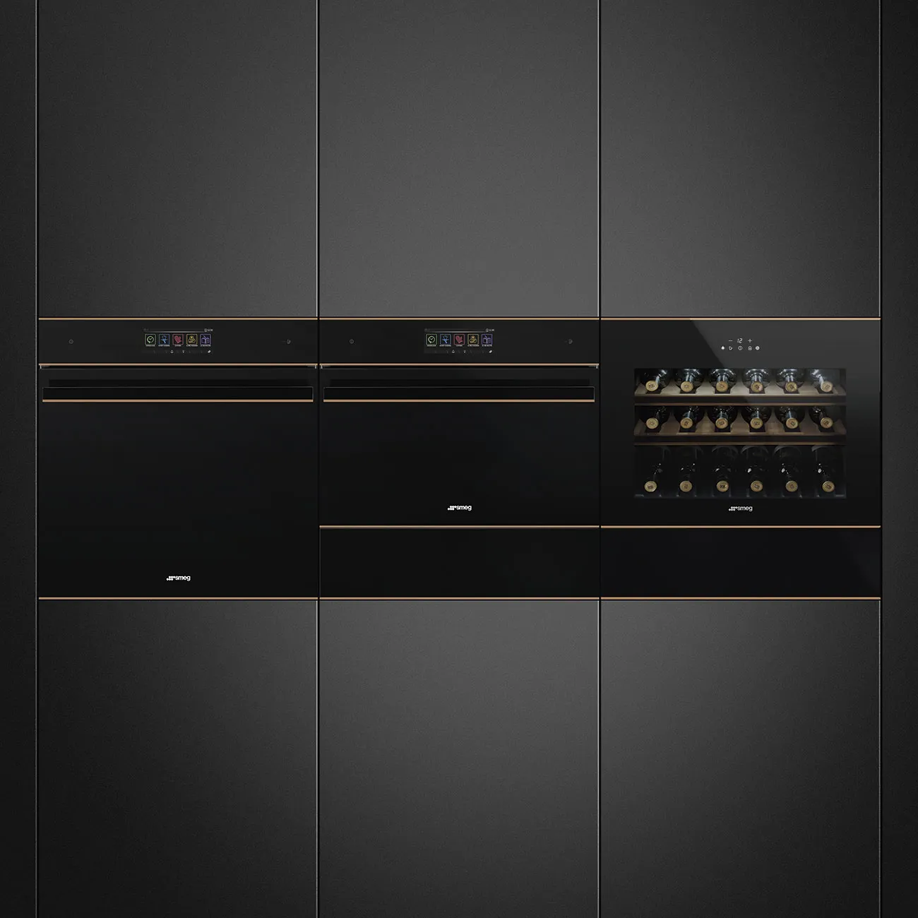 SMEG תנור פירוליטי עם אידוי מלא 60 ס"מ Wifi מובנה סדרת Dolce Stil Novo תוצרת SMEG דגם SFP6606WSPNR — תמונה 4