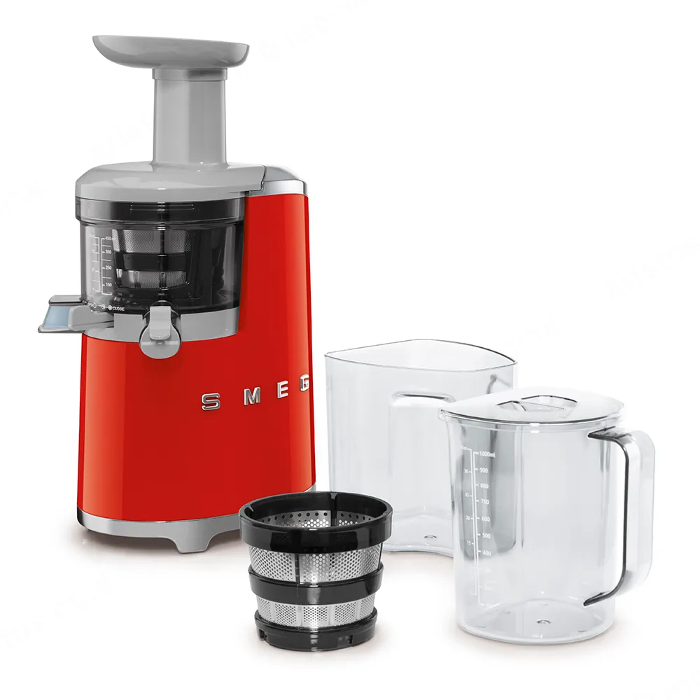 SMEG מסחטת מיצים בסחיטה איטית צבע אדום מסדרת 50's Retro Style,תוצרת SMEG דגם SJF01RDEU — תמונה 4